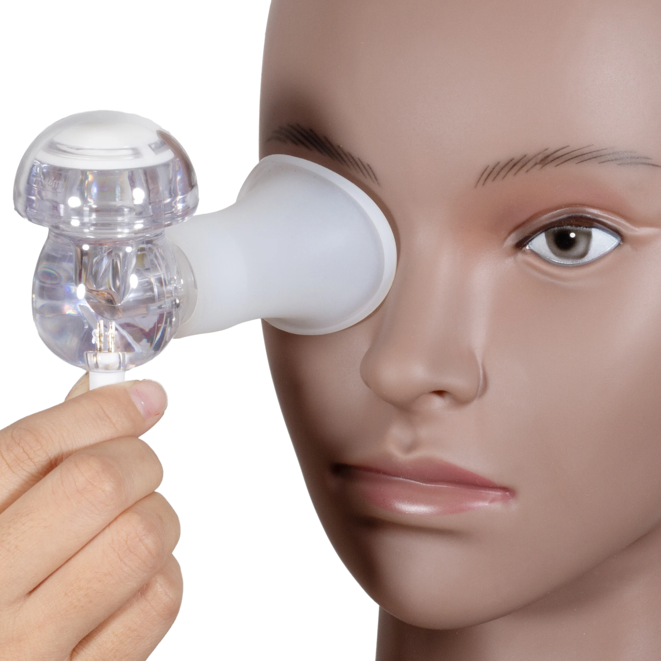 Detachable Waterproof Eye Mist Sprayer, Portable USB Rechargeable Atomizer for Beauty Care & Travel Quiet Eye Moisturizer Devic