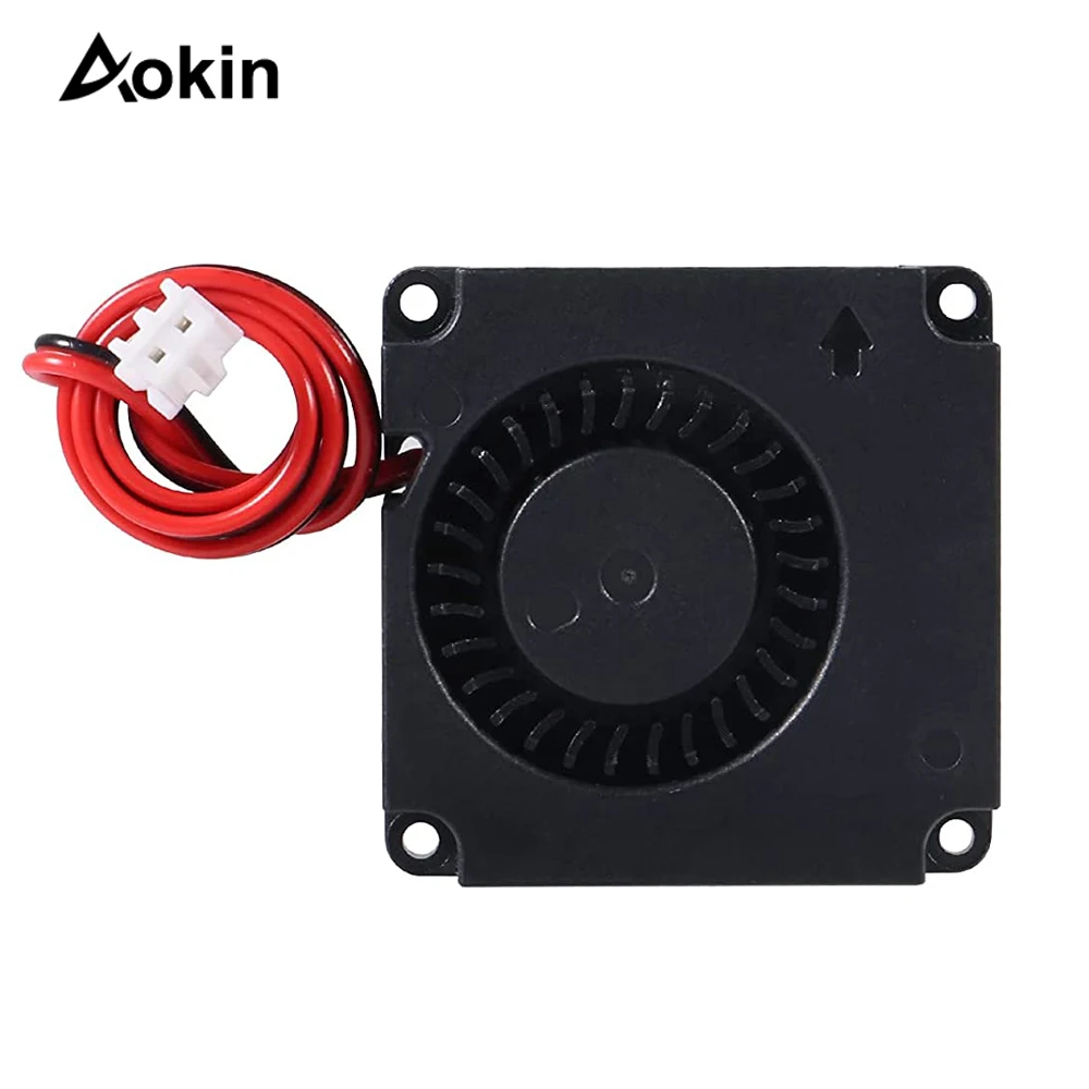 

DC 5V 12V 24V Turbo Fan 3D Printer Blower 4010 Cooling Fan Exhaust Fans for Ender 3 CR10 Computer CPU Cooler