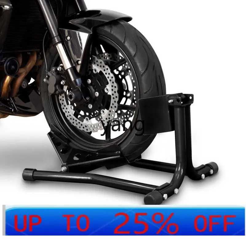 CX motorcycle heavy locomotive display frame front wheel fixed check support standing frame universal type