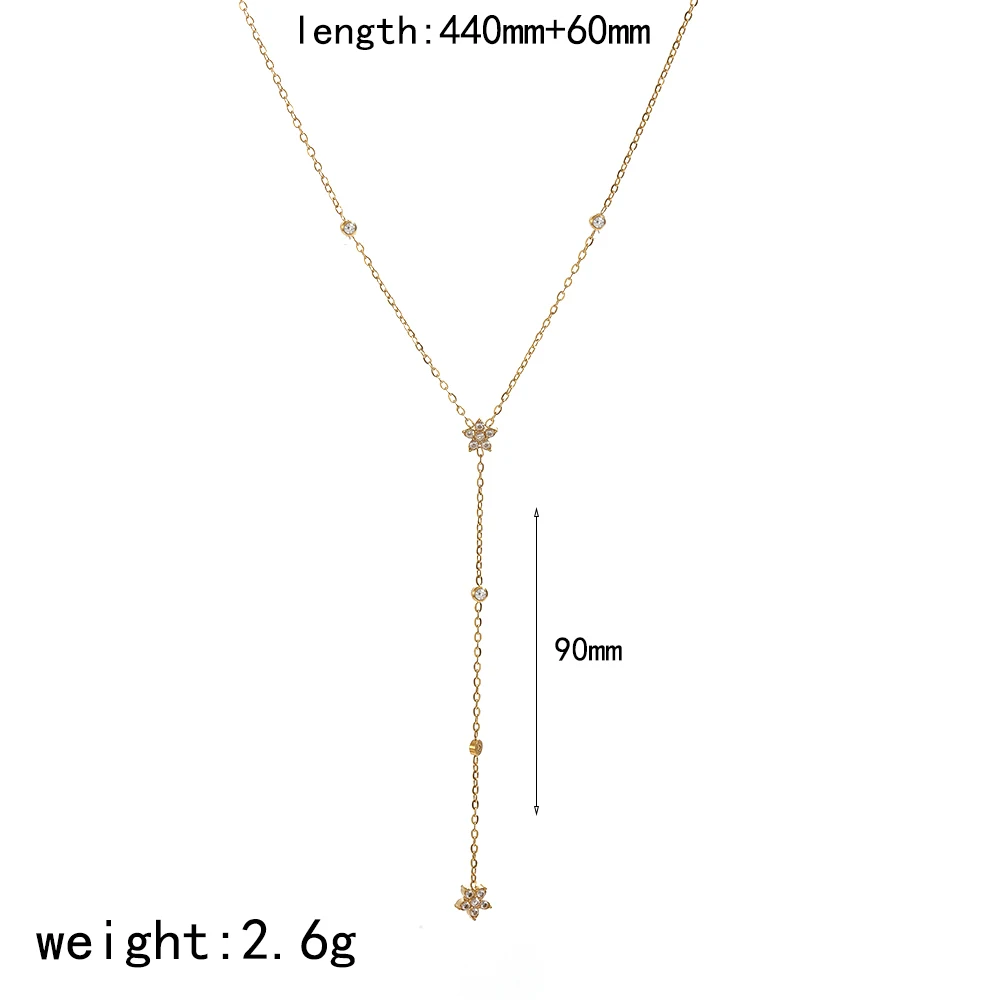 Modisches 18K vergoldetes Edelstahl-Zirkon-Armband für Frauen, individuell für den täglichen Gebrauch, wasserdichter Schmuck, Fingerkette – Detail 8