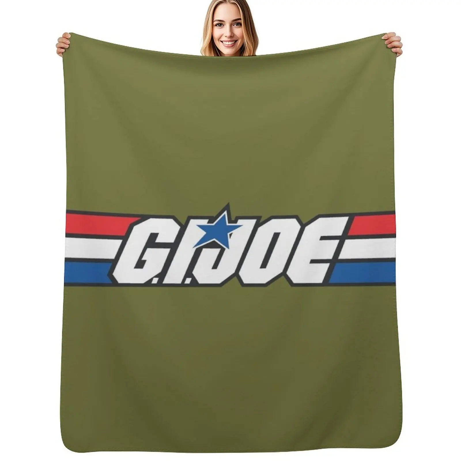 

Gi Joe Logo Artwork Throw Blanket christmas decoration Quilt Blankets