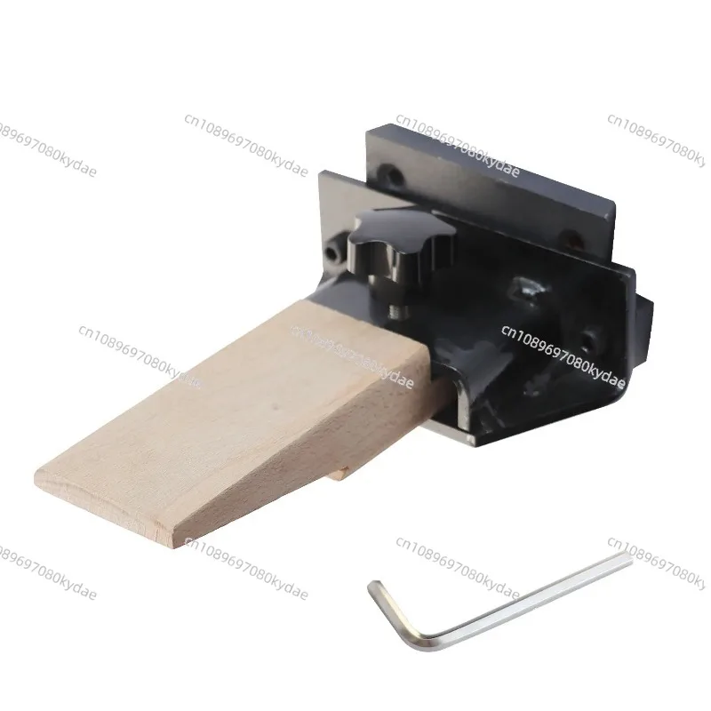 Jeweler's Bench Anvil Pin Clamp with Steel and Wood Block - Essential Jewelry Making Tool for Workbench Use