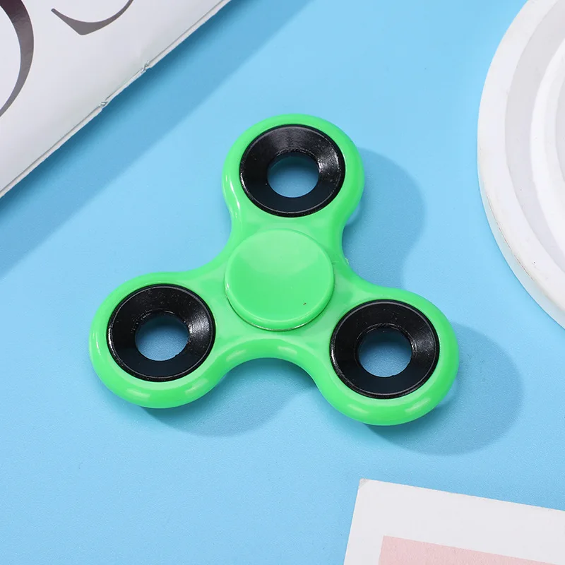 2pcs Hand Spinner Desk Focus Fingertip Gyro Toy Finger Spinner Stress Relief Autism ADHD Sensory Gift Adult Kids Funny Toys