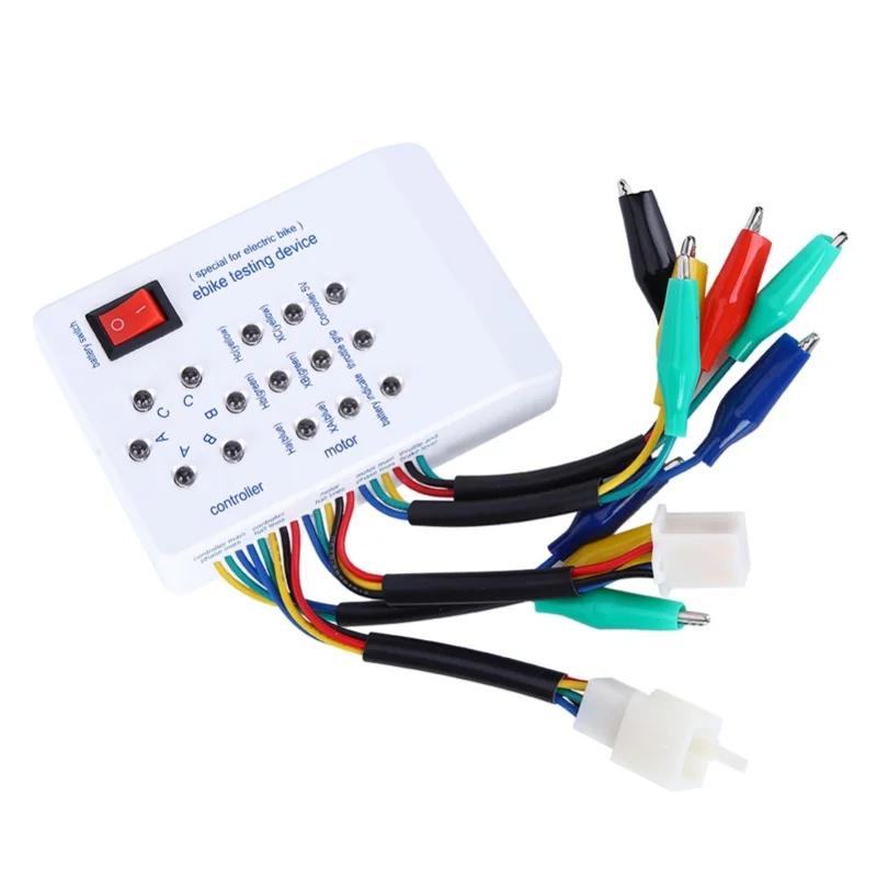 D5 Brushless Motor Tester Electro Maintenance Detector Car EBike Scooter Hall Controller Detector 115x80x26mm EBike Repair Tools