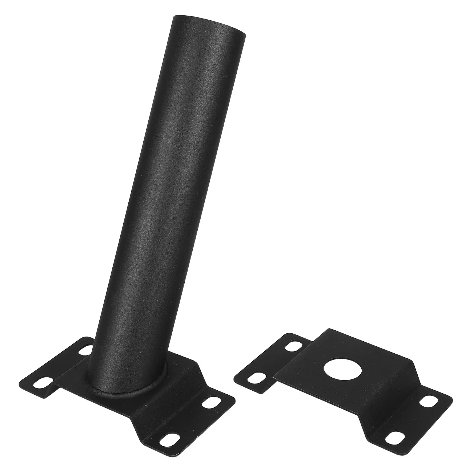 support-de-poteau-en-acier-resistant-aux-intemperies-pour-lampadaire-solaire-extension-pour-luminaires-led-d'exterieur
