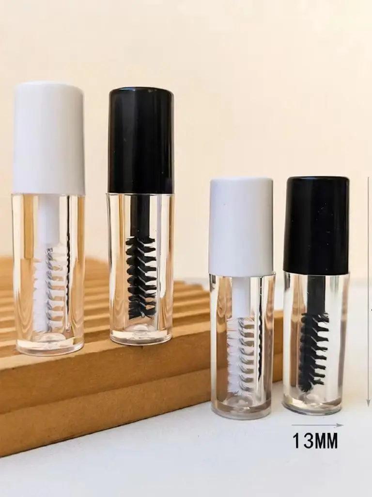 1ml Mini-Mascara-Tuben Transparente Leere Wimpernwachstumsserum-Spenderflasche Kosmetik-Verpackungsbehälter – Detail 1