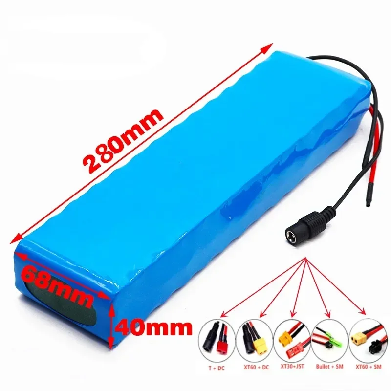 

36V battery 10S3P 14Ah 18650 battery pack 500W 36V built-in 15A BMS, rechargeable lithium-ion battery