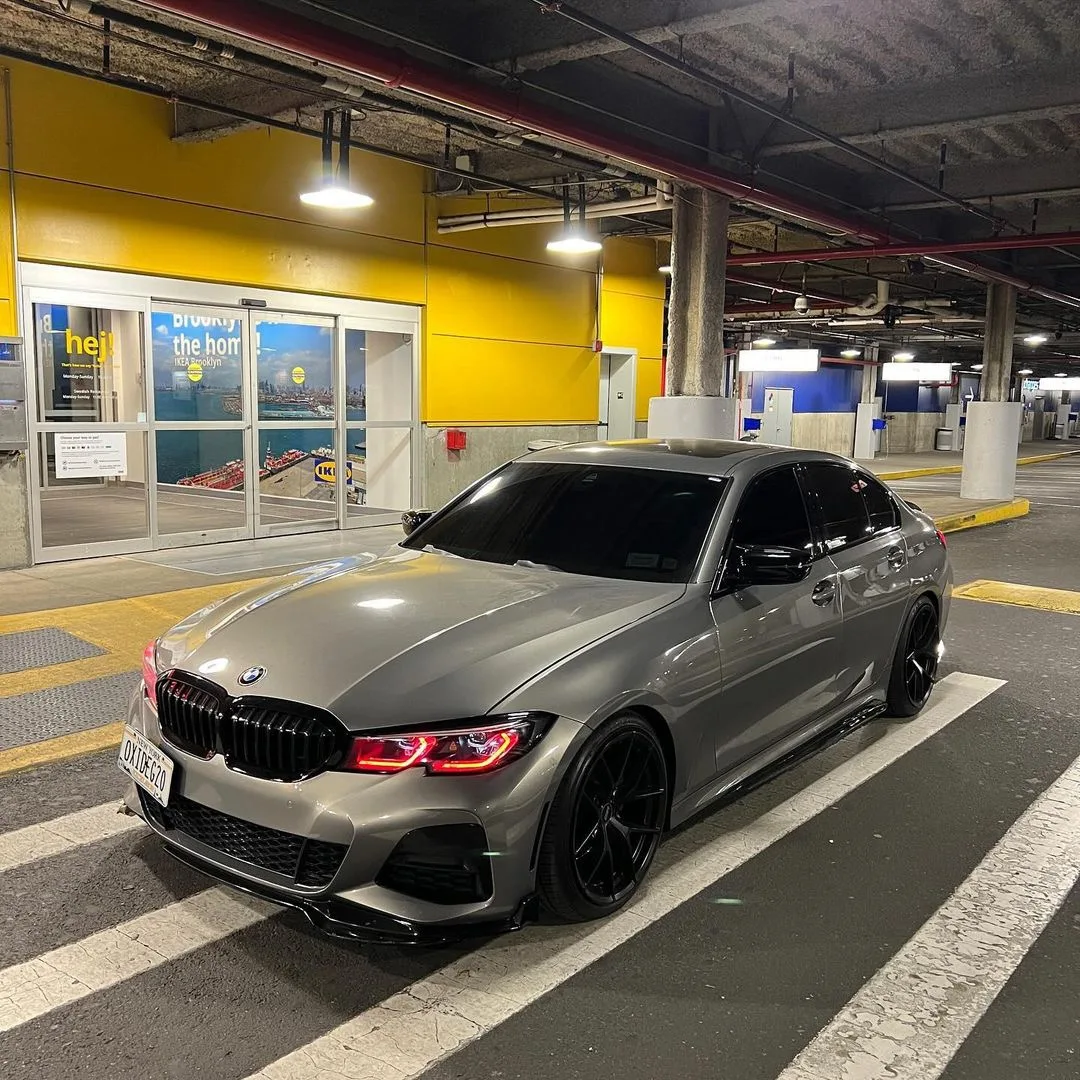 ไฟวิ่งกลางวันมะนาวสีเหลือง DRL สีฟ้าสีแดงสําหรับ 2019-2022 BMW เลเซอร์ไฟหน้า G20 G21 Superbright ชิปหลอดไฟอะไหล่