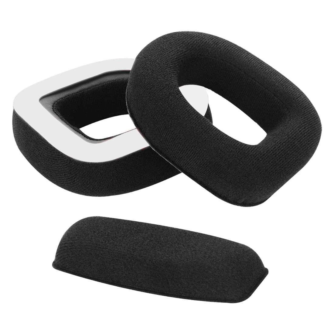 Geekria Earpad + Headband Compatible with ASTRO A10 Headphone Replacement Ear Pad + Headband Pad / Ear Cushion+Headband Cushions