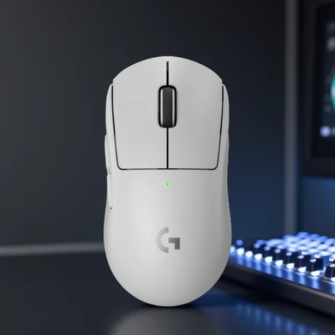 Logitech G PRO X SUPERLIGHT 2 wireless gaming mouse, 60 g pro-grade mouse with 5 programmable buttons, 44k DPI sensor, 8 kHz rep