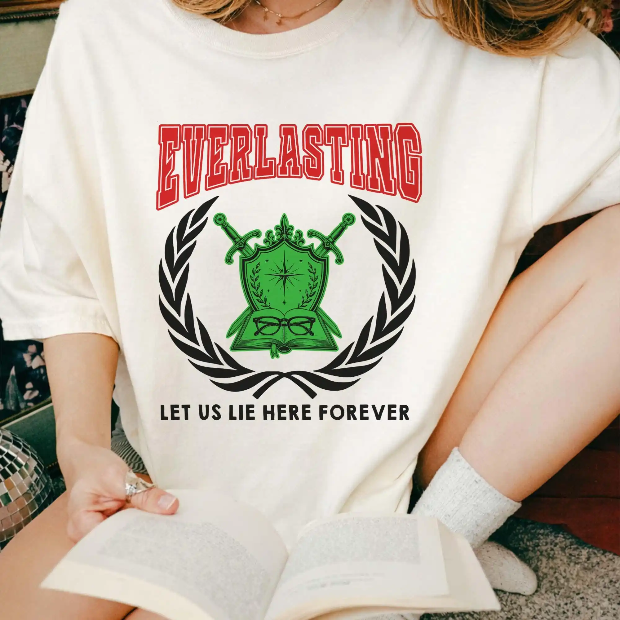 The Everlasting T-Shirt, Alix Harrow Merch, Una Everlasting, Romantasy Shirt, Book Club Merch, Gothic Romantasy