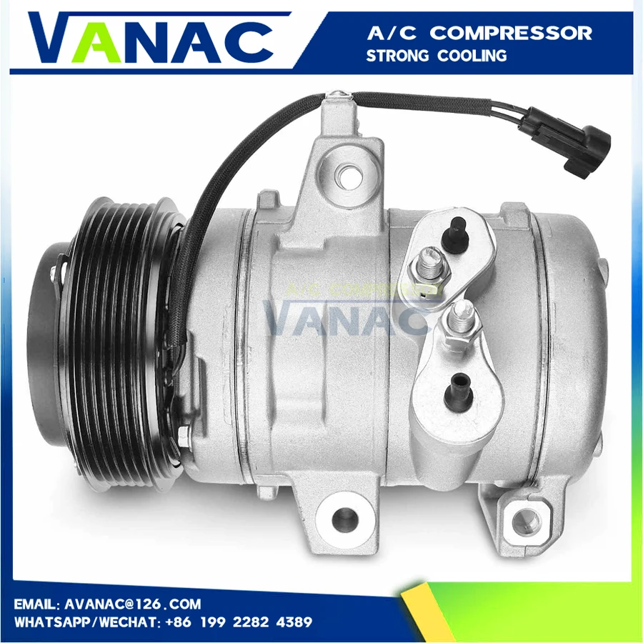 A/C Compressor for Ford Focus 2.0L 2008-11 Transit Connect 2010-13 8S4Z19703BA YCC232 8S43-19D629-AD 8S43-19D629-AC 8S4319D629AC