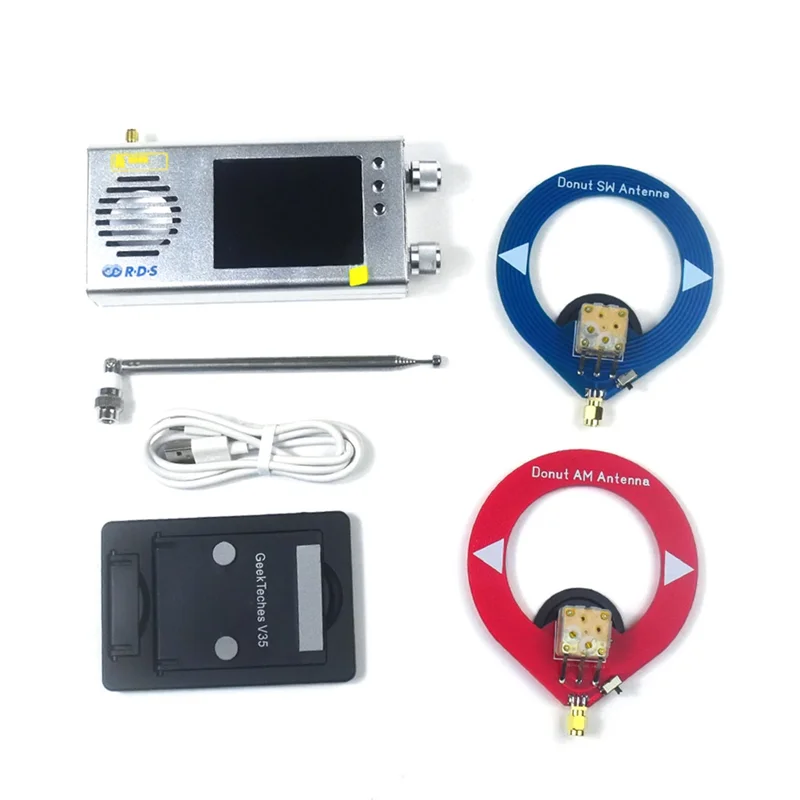 

Stable Performance-TEF6686 Full Band Radio Receiver,Portable Digital AM FM Stereo Radio With 3.2 Inch LCD Screen,7000Mah Battery