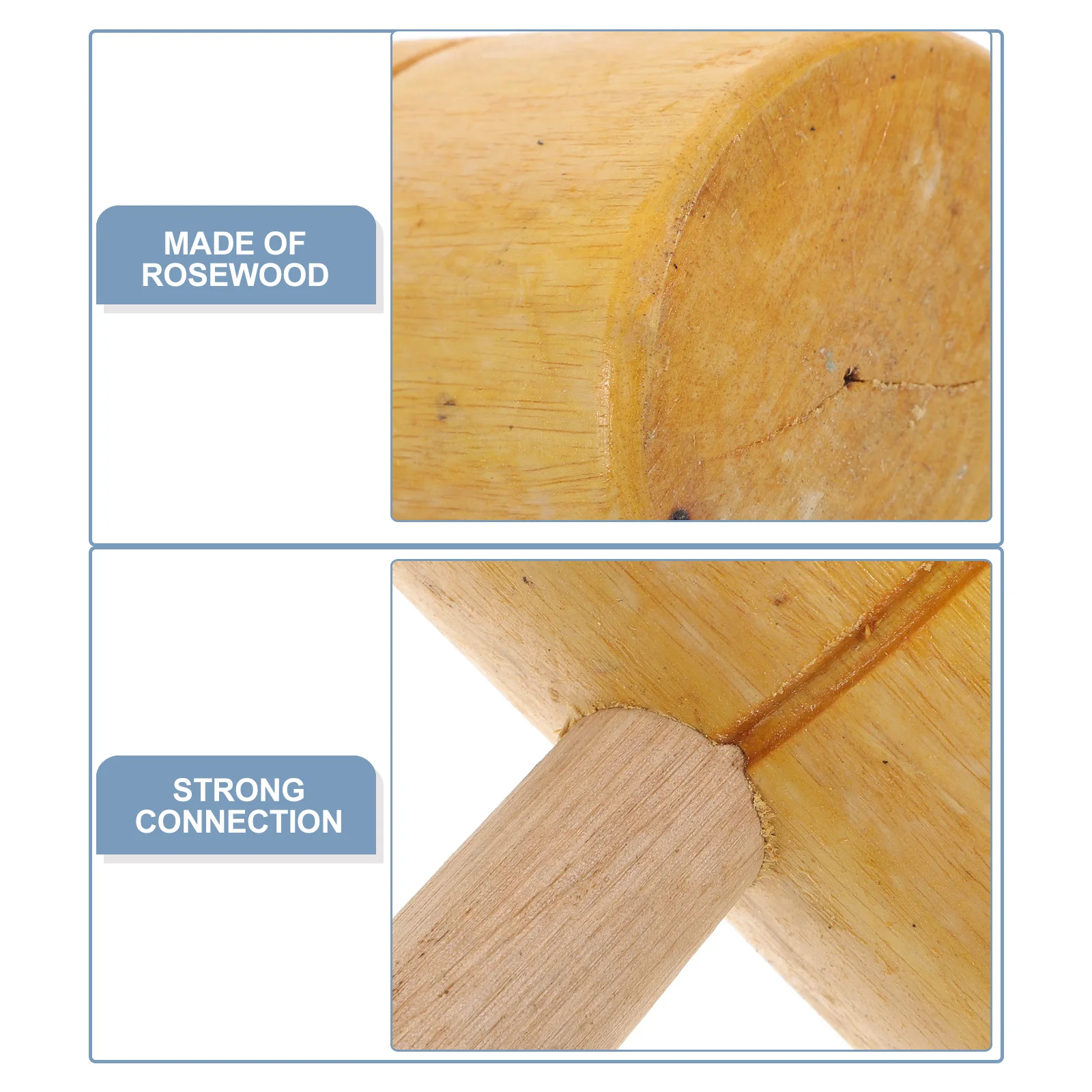 النجارة مطرقة المطرقة الصلبة خشب الورد مقبض عالية القوة المضادة للانزلاق قبضة لأدوات النجارة إزميل الأدوات اليدوية