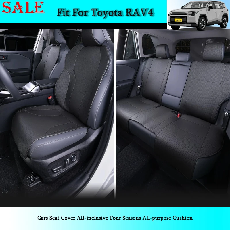 Fit for Toyota RAV4 2026 Cars Seat Cover All-inclusive Four Seasons All-purpose Cushion Auto Interior Seat Protective Supplies