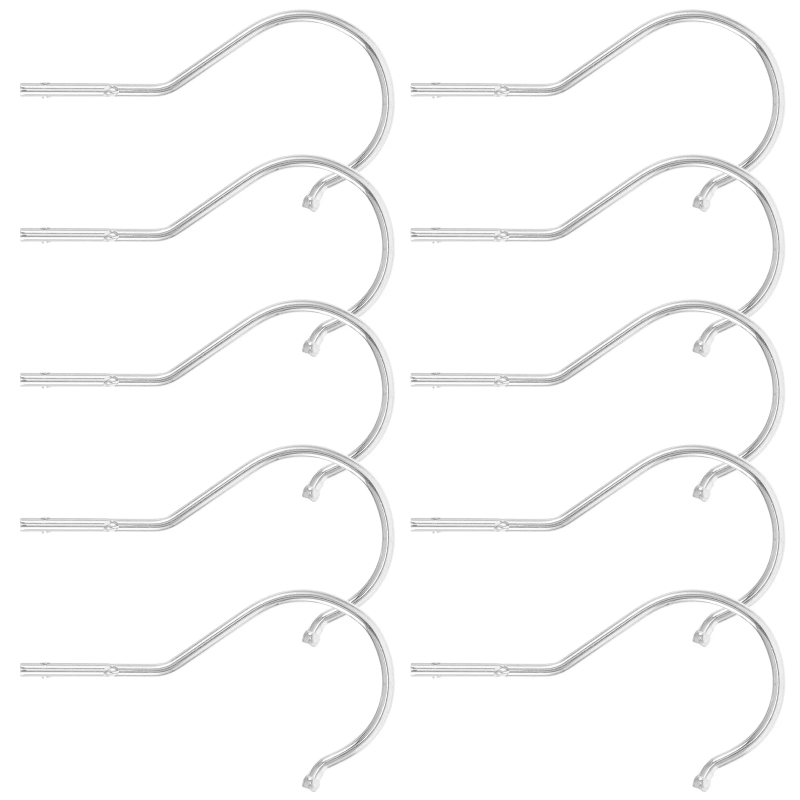 

10Pcs Hanger Connecting Hooks Metal Clothes Hanger Connector for Mannequin Body Retail Display Garment Support
