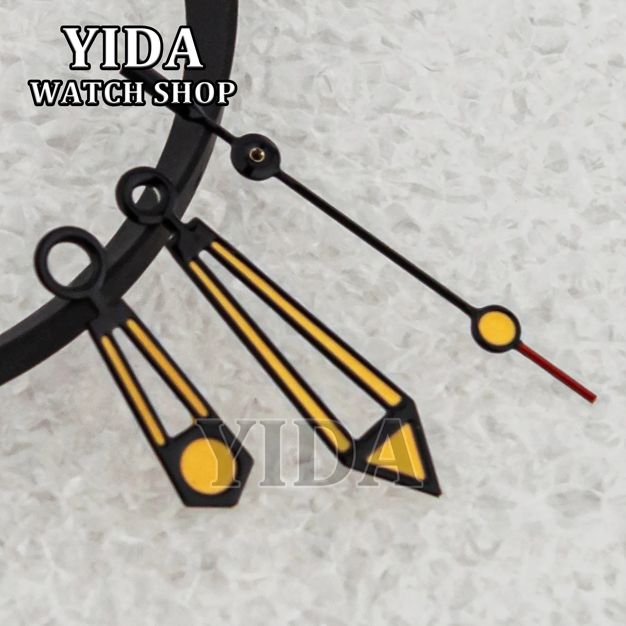 Para seamaster 300 relógio mãos ponteiros luminosos acessórios de relógio adequado para peças de relógio de movimento nh35 nh36