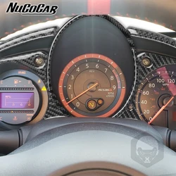 For Nissan 370Z Z34 2009-UP Carbon Fiber Instrument speedometer display Panel Trim Car Interior Accessories Decorative Stickers