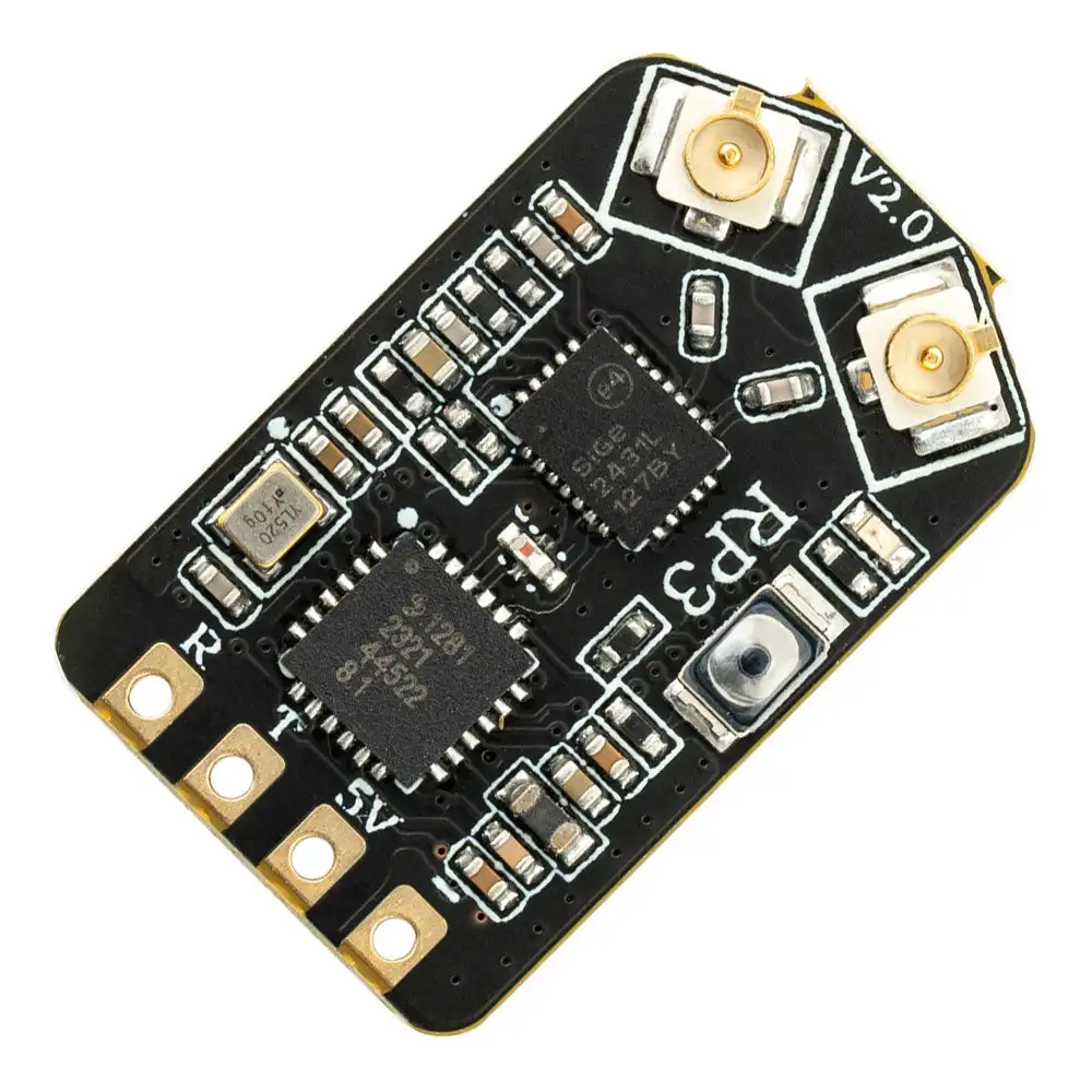 RadioMaster RP3 ExpressLRS 2.4ghz nanoodbiornik 100mW ELRS RX podwójna antena wbudowany TCXO do długi zasięg dronów wyścigowych FPV