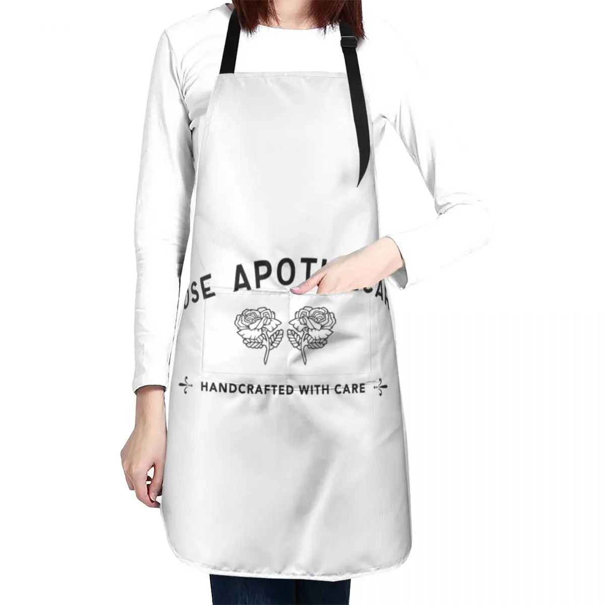 Apothecary-Rose,Schitt's Apron Woman Work Teacher Apron