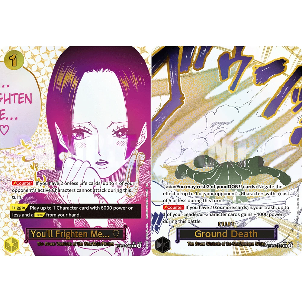 

Коллекционные карточки ONE PIECE GAME: You'll Frighten Me Ground Death EN DIY Высококачественные самодельные игровые аниме-карточки, подарок, игрушка