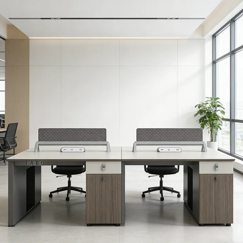 Modern Office Furniture Open Workstation Staff Workstation Desk Modular Workstation Solution 2 4 6 8 Customizable