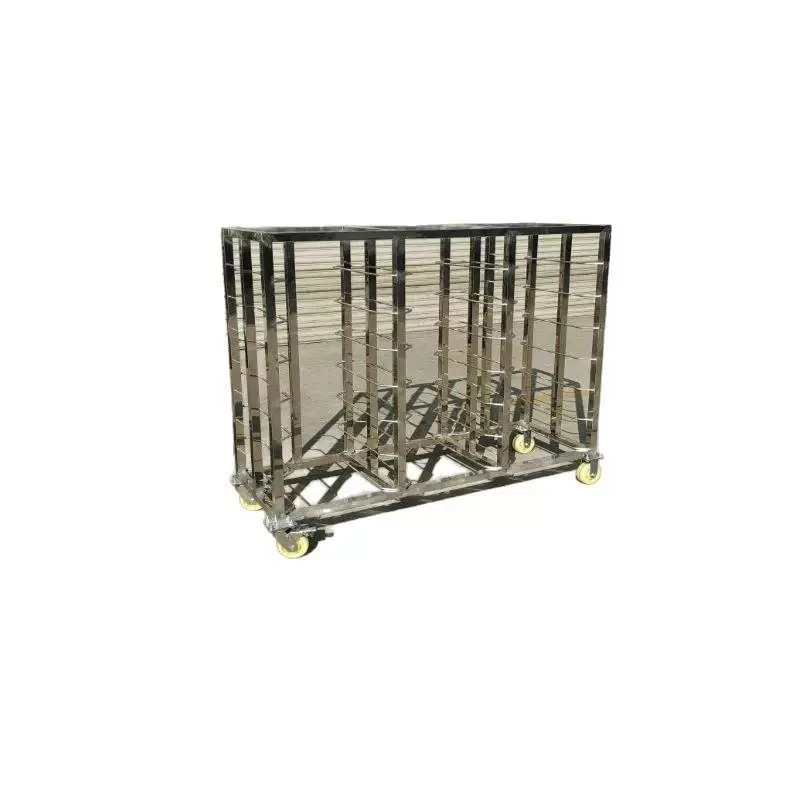 Stainless steel tofu stand drying rack multi-layer movable tofu stand drying equipment