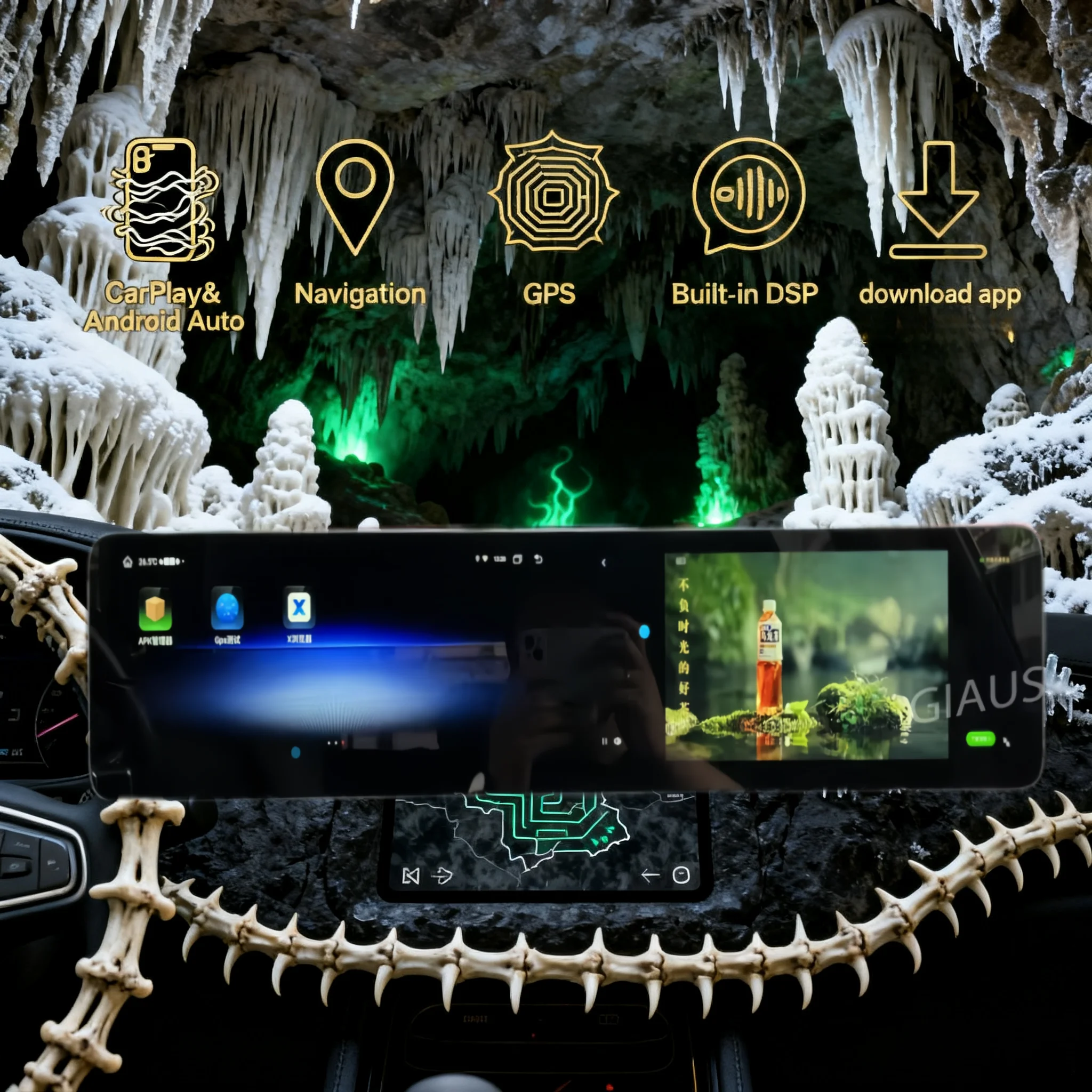 

N 24,6-дюймовый автомобильный радиоприемник Android 14 для Mercedes Benz V W447 GLC X253 C Class W205 C180 C200 C220 C300 C350 Carplay AUTO GPS головное устройство