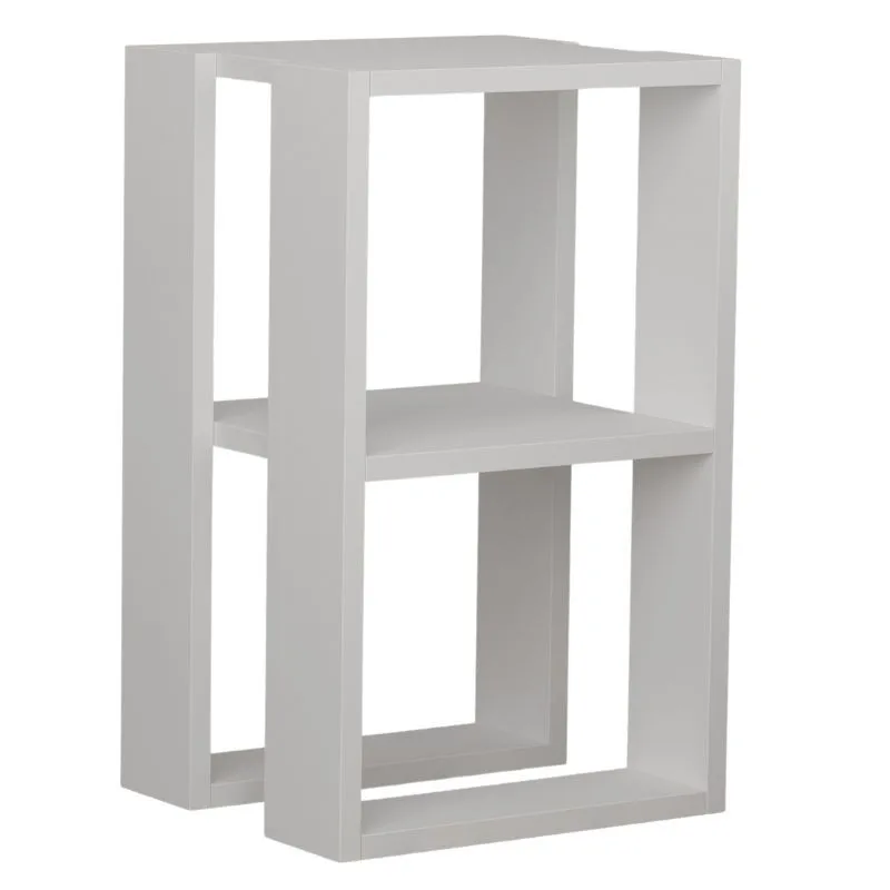 Bedroom bedside table White Cairo 34x55x30CM