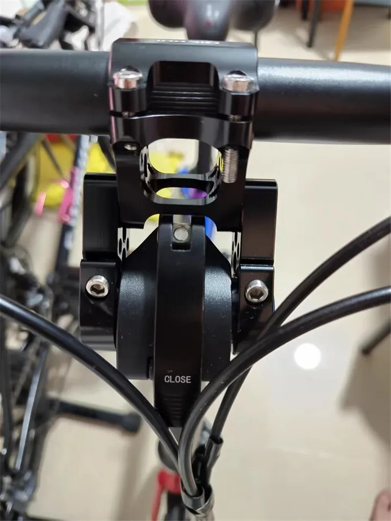 可変角度ステムアダプター,ハンドルバー延長,折りたたみ自転車