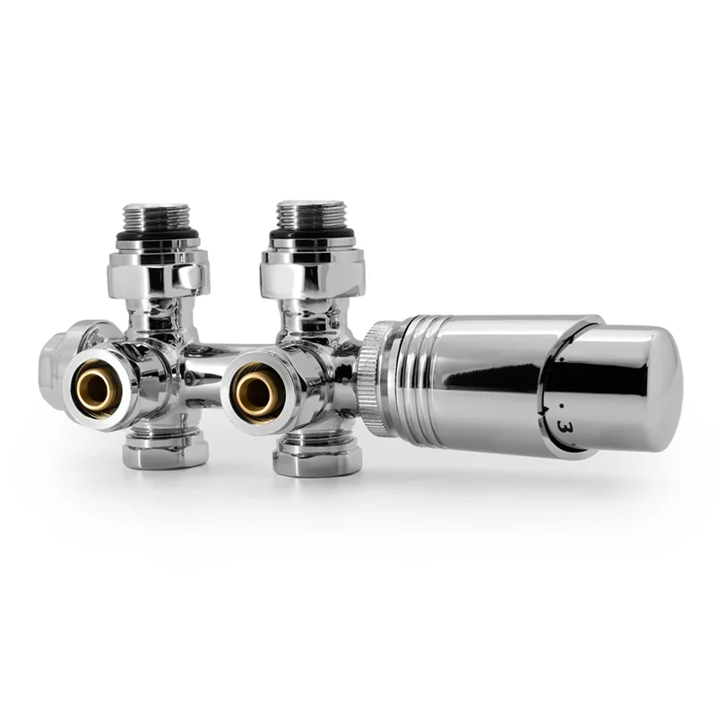 ABJN-Multiblock Radiator Center Connection Valve Fittings Set Radiator Center Connection