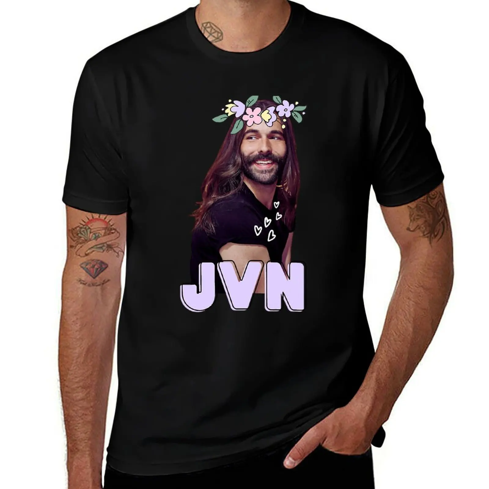 

Jonathan Van Ness T-Shirt anime t shirts oversize man t shirts high quality luxury brand