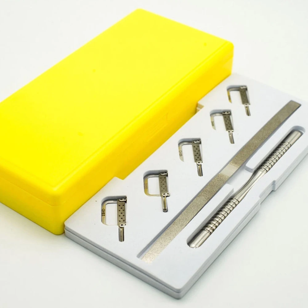 

1 set Dental Orthodontic Hand Use Interproximal Enamel Reduction IPR Kit For Teeth Grinding