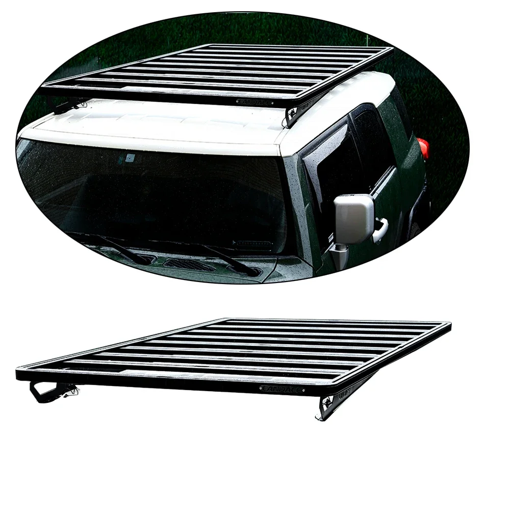 

OEM 4X4 Aluminum Alloy Luggage Crossbar Roof Rail Rack Mount FJ Cruiser Car Racks for Toyota