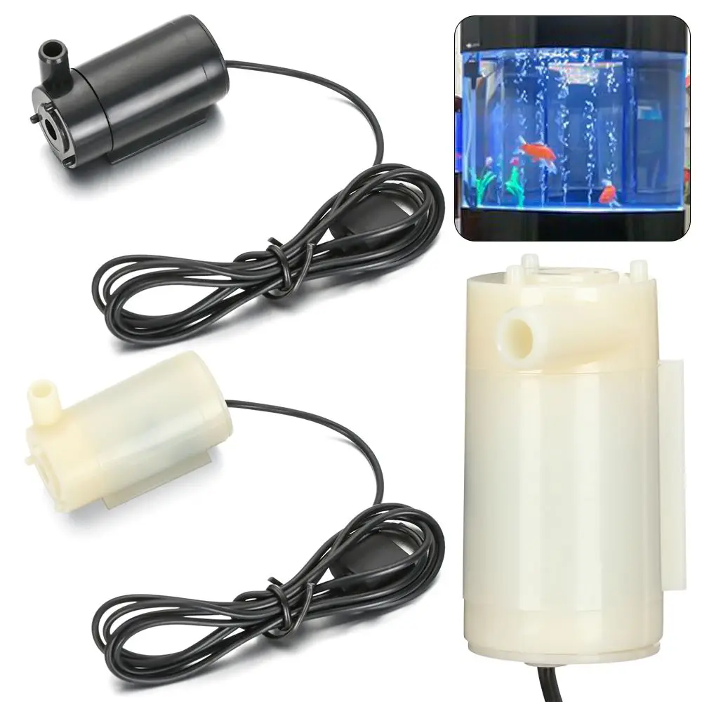 Practical USB DC 5V Aquarium Supplies Submersible Pump Motor Pump Fish Tank Fountain