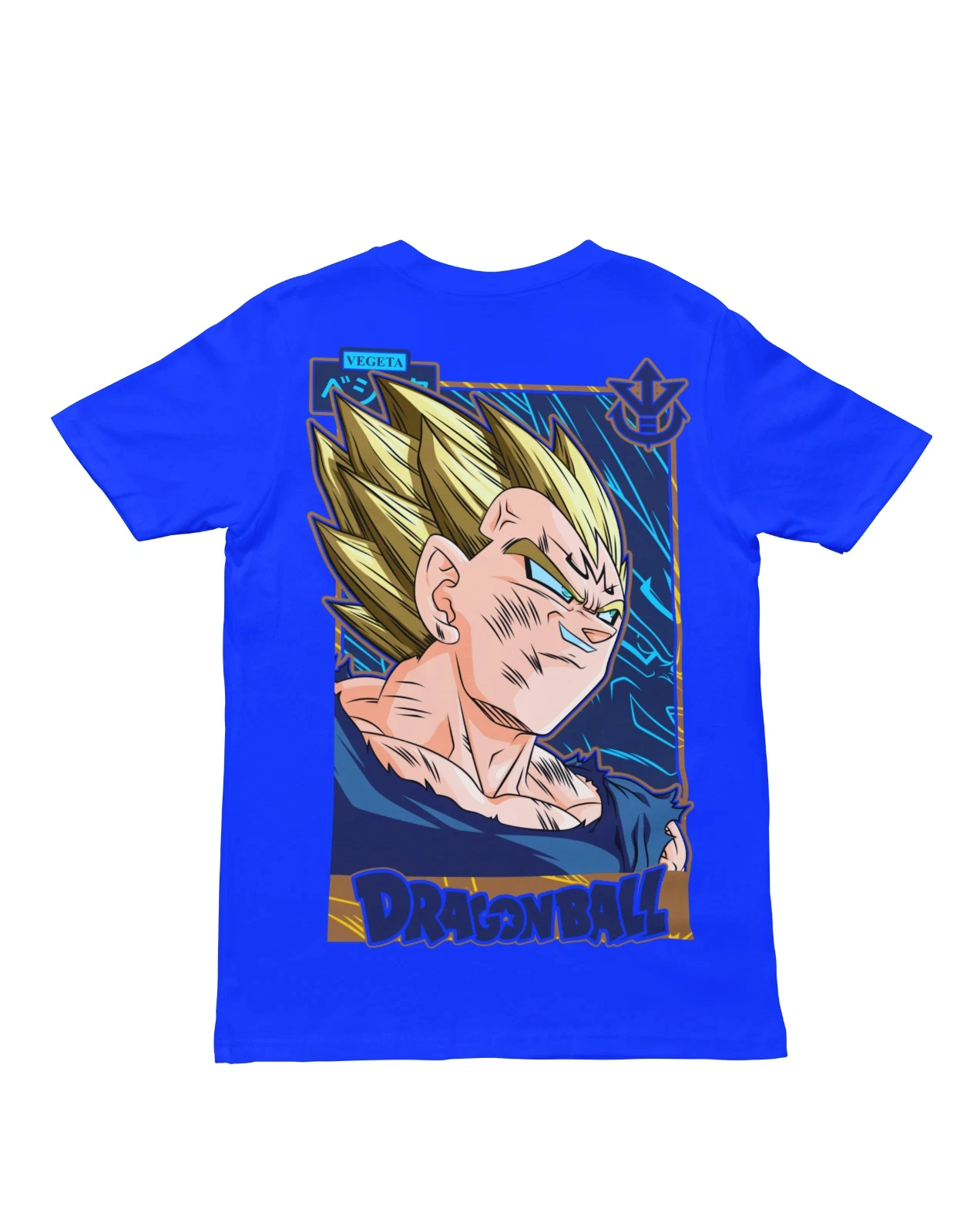 Kaos Biologis Pria Dragon Ball Back Pressure High Goku Begeta Majin Buu Hadiah Penggemar Kaos Cocok untuk Pria dan Wanita