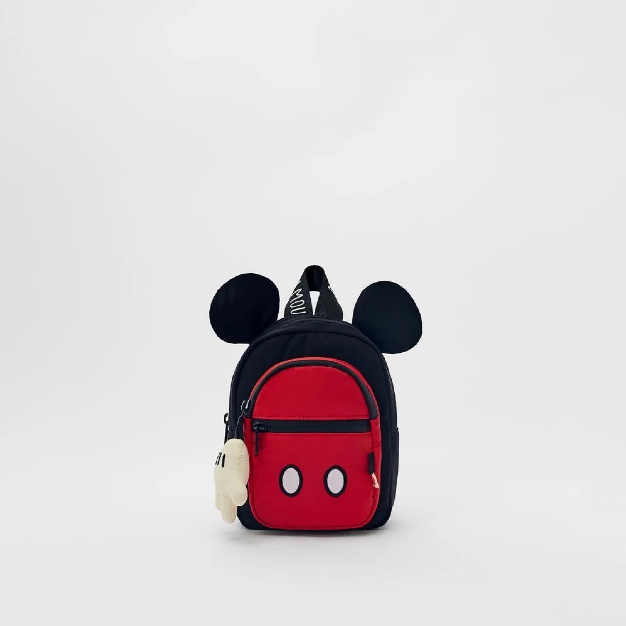 Disney vermelho mickey mouse mochila dos desenhos animados bonito das crianças multifuncional leve grande capacidade mochila escolar primária