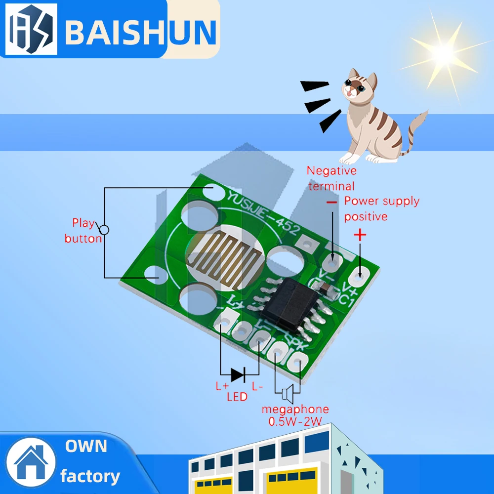 1Pcs/5Pcs Sound Mod…