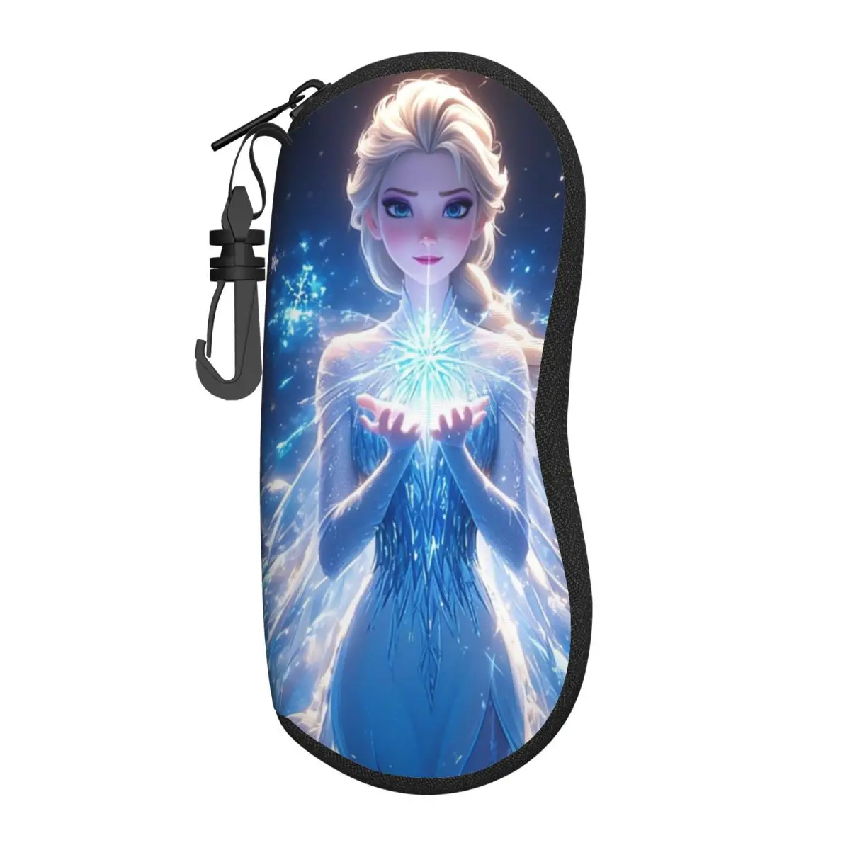 Disney Frozen Ultra-Light Soft Shell Glasses Case - Compact and Portable Eyewear Case for Travel, School, and Daily Use