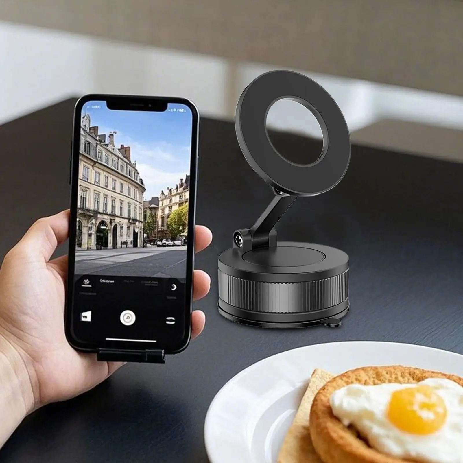 

Car Magnetic Phone Holder Foldable Car Phone Bracket Rotating Cellphone Stand for Sedan SUV Truck interior accessories