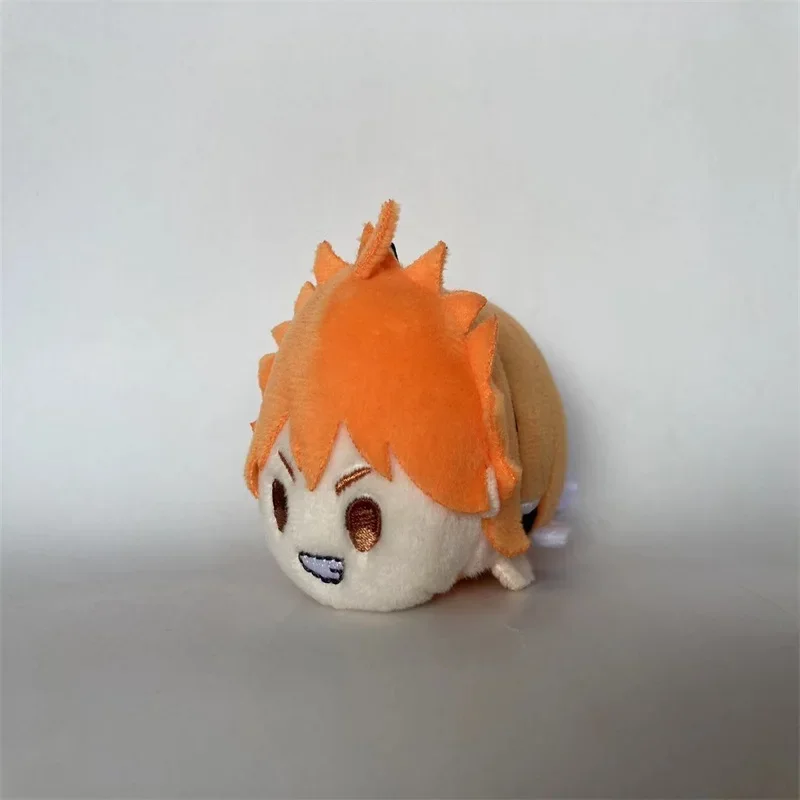 Stuffed Geunine 8cm Mochi Mascot Plush Pendant Toy Anime Haikyuu Vol.4 Kenma Kuroo Hinata Kageyama Tsukishima Keiji Puppet Toy