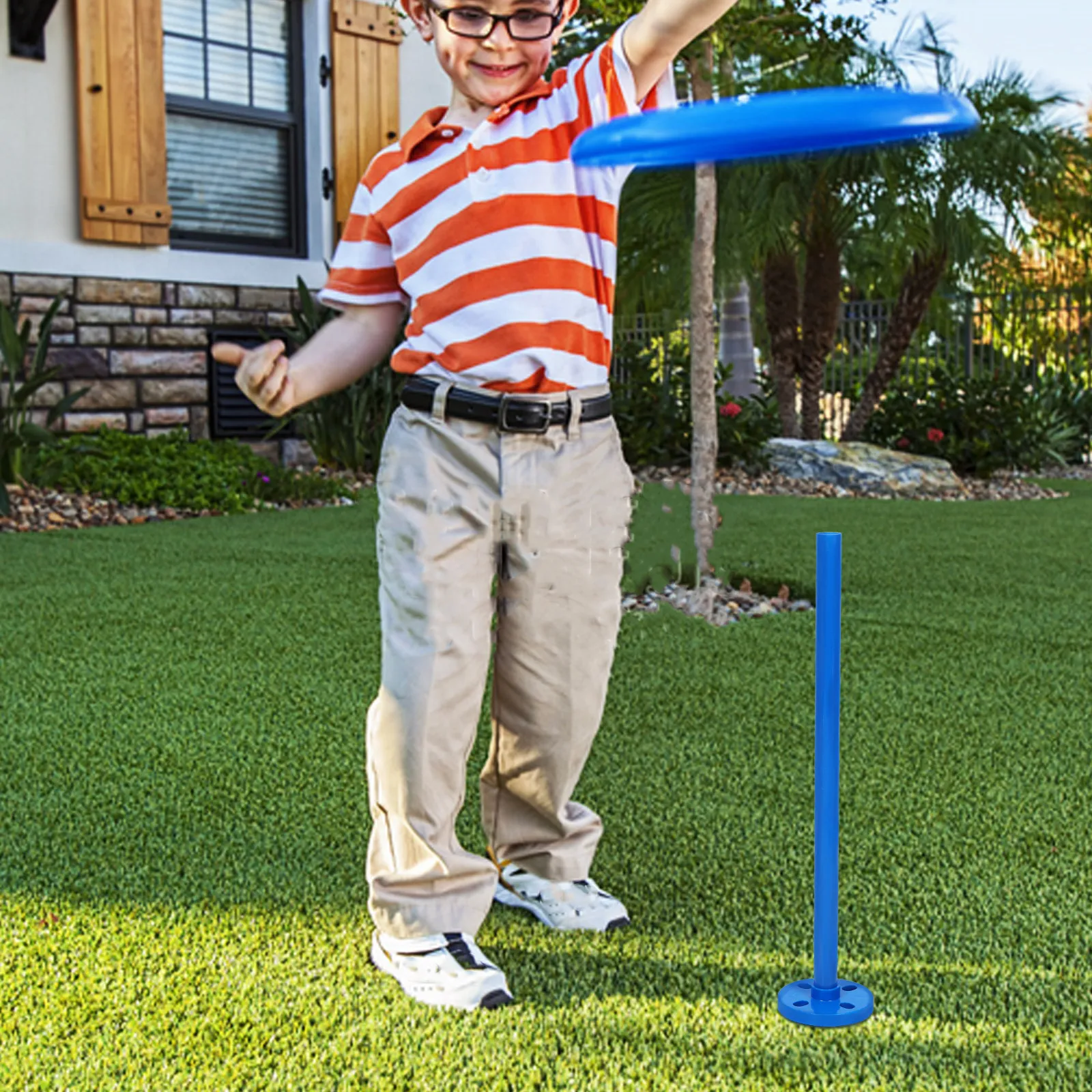 2Pcs Balance Tray Stand Plastic High Jump Balanced Column Replacement Part Outdoor Training Hurdle Throwing Stand Accessory