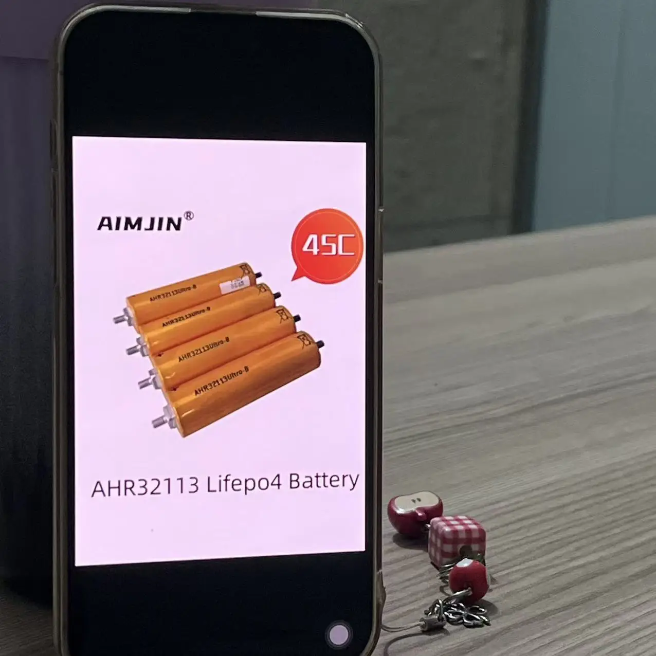 

AHR32113 3.2V 4000mAh Rechargeable Lithium Iron Phosphate Battery 45C Suitable for A123 Ahr32113-B LiFePO4 New Condition