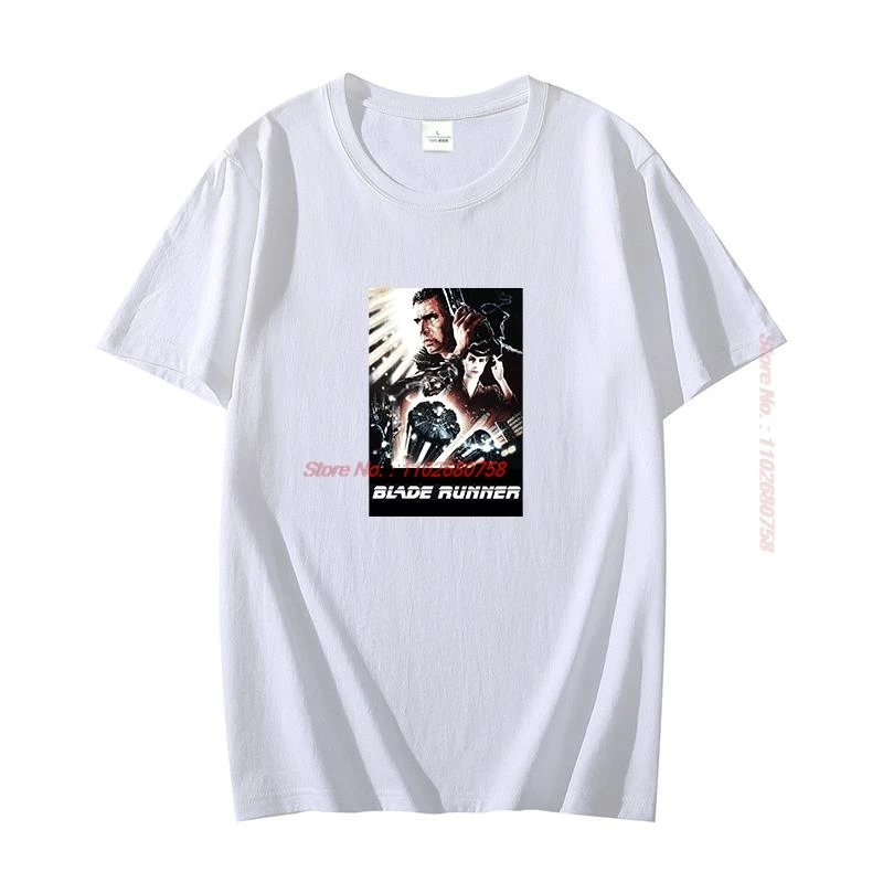 Men's Blade Runner Bladerunner Movie Graphic T-Shirt Cotton Big Size Short Sleeve Print Tee Casual Fashion Men's Clothing