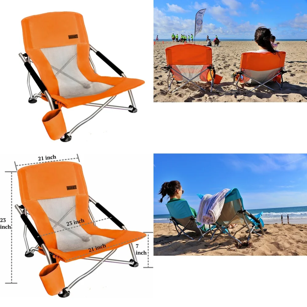 

camping chairFolding Beach Chair for Adults Lightweight Portable Camping Chair with Cup Holder and Carry Bag Outdoor Lawn Chair