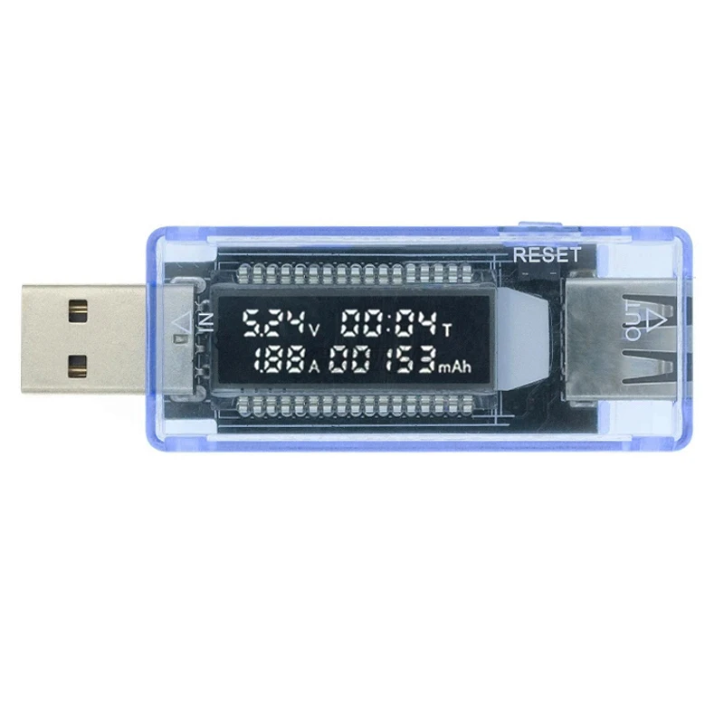 KWS-V20 USB Вольтметр Амперметр Напряжение Доктор Зарядное устройство Тестер емкости аккумулятора Мобильная мощность