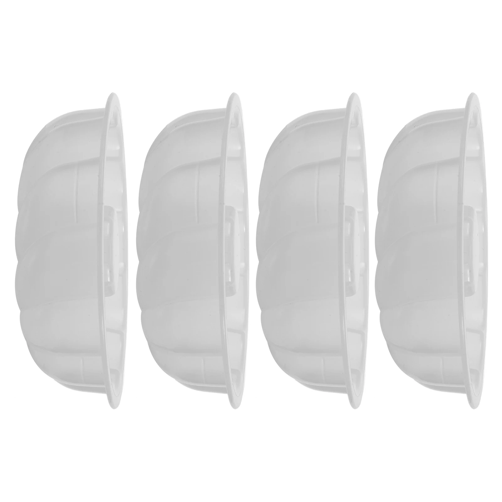 

4pcs Pastry Mold Steamed Bun Maker Reusable High-Temperature Freezer-Safe Baking Mould For Kitchen Homemade Cake Tart Pan