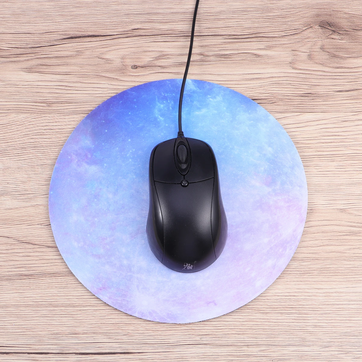 

Iridescent Mercury Mouse Pad Round Planet Series Non-Slip Gaming Laptop Mat Desktop Pad for Computer Work Play