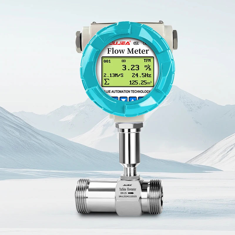 

Hot Sale High Precision Turbine Flow Meter Stainless Steel 316L, 0.5% Accuracy for Fuel/Water/Steam Flow Measurement