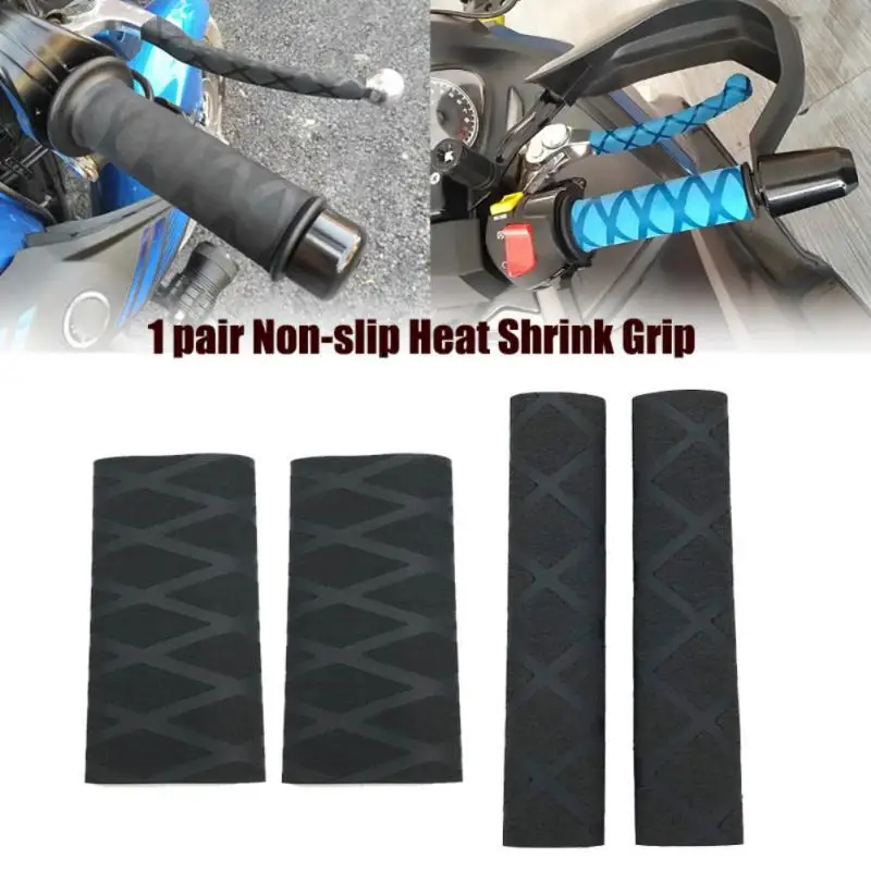 For BMW R1250GS R1200GS LC ADV F750GS F850GS F900R Motorcycle Universal Heat Shrinkable Grip Cover Non-slip Rubber Grip Glove